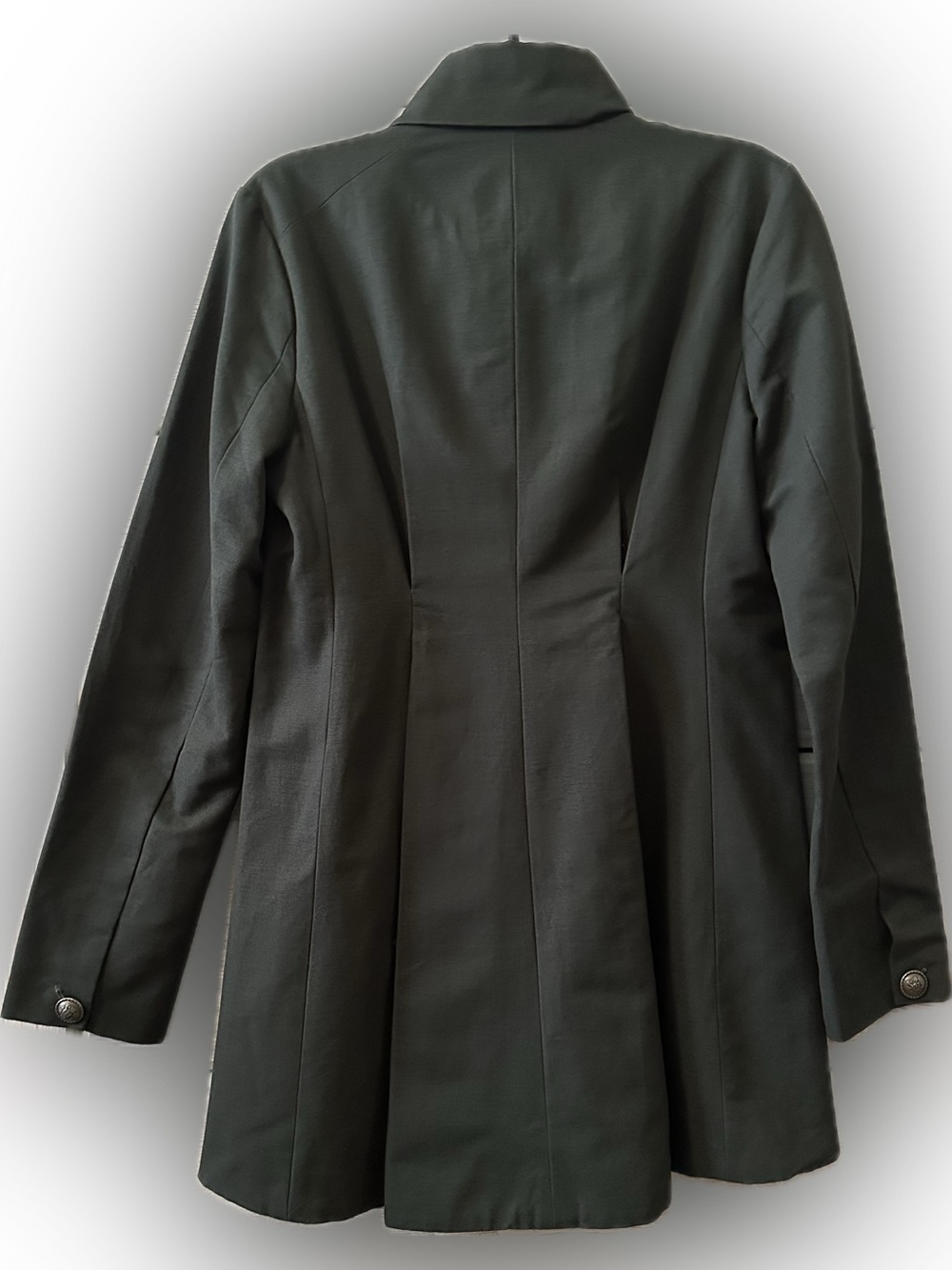 BB Dakota Olive Green Military-Style Women's Jacket - Picture 4 of 4